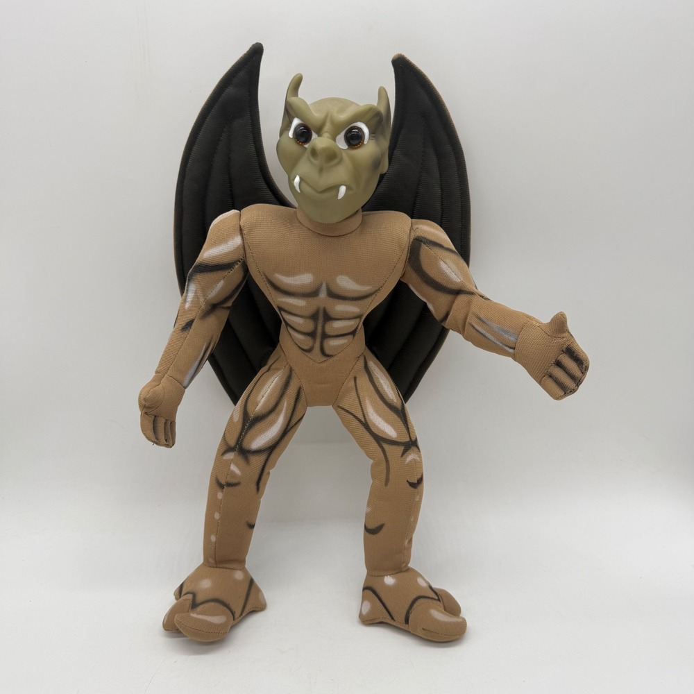 Street Players Gargoyle Plush Figure Brown Vintage 1995 Winged Monster